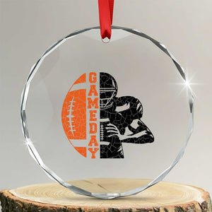 Midwest Football Lover Crystal Glass Ornament CFBB Fan Gift TS12 Transparent Glass 3'' Circle Print Your Wear