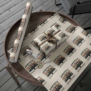 Minneapolis January 8 2026 Justice Movement Wrapping Paper Roll Reckless in the Streets Protest TS02 Beige Print Your Wear