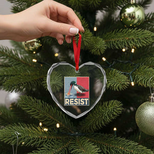 Minnesota Loon Resist Heart Crystal Glass Ornament Loon Bird Laser Ice Cube Poster Graphic TS11 Print Your Wear