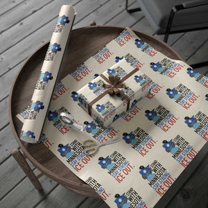 Minnesota Pride Common Loon Wrapping Paper Roll Stand With Minnesota Ice Out TS12 Beige Print Your Wear