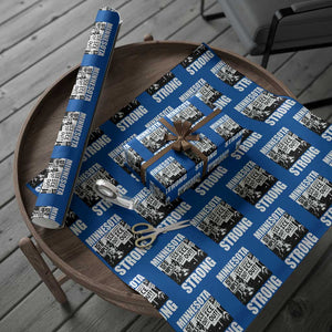 Minnesota Strong Wrapping Paper Roll Resist Anti ICE Immigration Protest TS14 Blue Print Your Wear