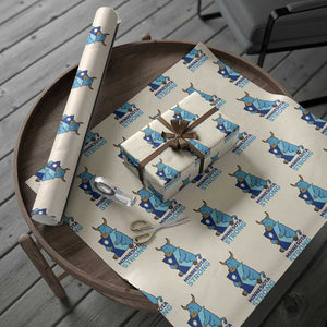 Minnesota Strong Wrapping Paper Roll Blue Ox Midwest Folklore Heritage TS12 Beige Print Your Wear