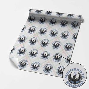 Minnesota Strong Wrapping Paper Roll MN State Bird Loon Resistance Political Protest TS14 Christmas Plaid Print Your Wear
