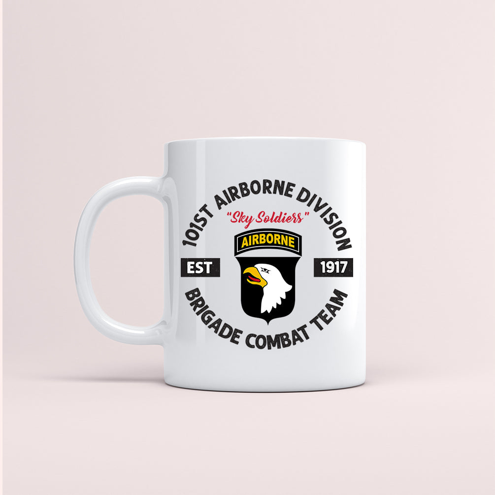 Personalized Army Veteran Mug Divisions CTM One Size 11oz size Custom - Printyourwear