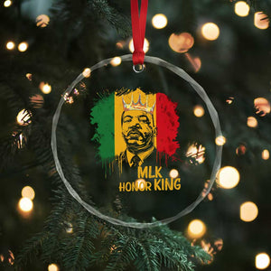 MLK Crystal Glass Ornament Honor King Civil Rights Leader Black History Month TS10 Print Your Wear