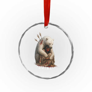 MMIW Native American Crystal Glass Ornament Spirit Bear Protecting Indigenous Woman MMIWG TS10 Print Your Wear