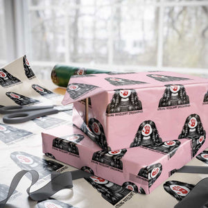 MMIW Strong Resilient Indigenous Wrapping Paper Roll Stand With Native Women Support TS12 Light Pink Print Your Wear
