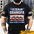 Personalized Veteran T Shirt Veteran Grandpa The Man The Myth The Legend CTM Custom - Printyourwear