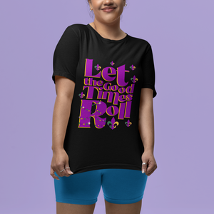 Funny Mardi Gras T Shirt Let The Good Times Roll TS02 Printyourwear