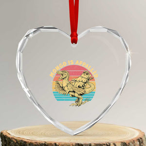 Mongo is Appalled Heart Crystal Glass Ornament Vintage Princess Cat Riding Dinosaur TS14 Transparent Glass 3'' Heart Print Your Wear