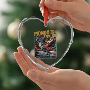 Mongo is Appalled Heart Crystal Glass Ornament Vintage Princess Cat Riding Dinosaur Sci-Fi Book Lover TS14 Print Your Wear