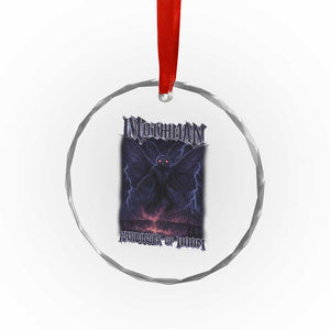 Mothman Crystal Glass Ornament Black Bridge Folk Horror Cryptid Fan TS10 Print Your Wear