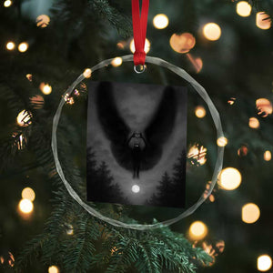Mothman Crystal Glass Ornament Horror Poster Halloween Cryptid Lover TS10 Print Your Wear