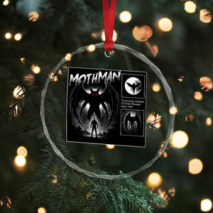 Mothman Crystal Glass Ornament Retro Horror Manga Urban Myth Cryptid Creature TS10 Print Your Wear
