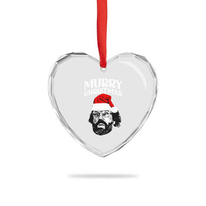 Murray Christmas Heart Crystal Glass Ornament Funny Stranger Xmas TS14 Print Your Wear