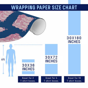 My God Is Stronger Than Breast Cancer Wrapping Paper Roll Christian Support Gift