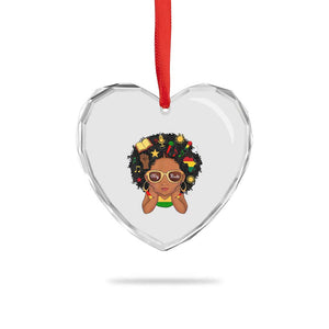 My Roots Black History Culture Pride Heart Crystal Glass Ornament African American Heritage TS12 Print Your Wear