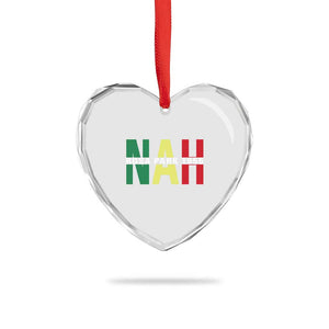 Nah Rosa Parks Quote Heart Crystal Glass Ornament Black Movement Protest TS14 Print Your Wear