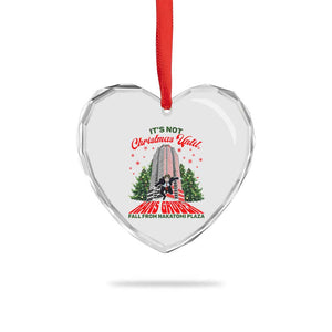 Nakatomi Plaza 1988 Heart Crystal Glass Ornament It's Not Christmas Until Hans Gruber Fall Xmas Party TS02 Print Your Wear