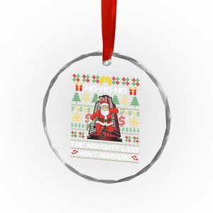 Nakatomi Plaza Christmas Crystal Glass Ornament Funny Santa Gun Cosplay Xmas TS14 Print Your Wear