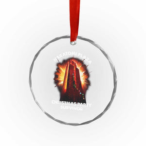 Nakatomi Plaza Christmas Party Survivor Crystal Glass Ornament TS09 Print Your Wear