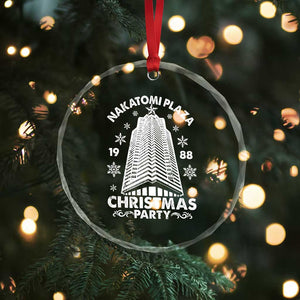 Nakatomi Plaza Crystal Glass Ornament Christmas Party 1988 Vintage Snowflake TS11 Print Your Wear