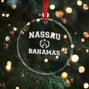 Nassau Souvenir Crystal Glass Ornament Bahamas Rowing Beach Summer Vacation TS10 Print Your Wear