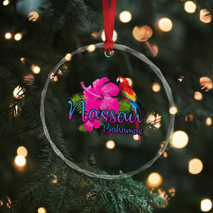 Nassau Souvenir Crystal Glass Ornament Caribbean Bahamas Beach Vacation TS10 Print Your Wear
