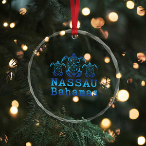 Nassau Souvenir Crystal Glass Ornament Sea Turtle Bahamas Beach Vacation TS10 Print Your Wear