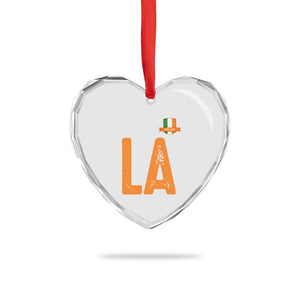 ND Ireland Matching Group Heart Crystal Glass Ornament Irish Pride St Patricks Day Family or Friends TS02 Print Your Wear