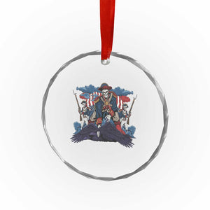 NE Dark Football Spirit Rivalry Crystal Glass Ornament Game Day Lover Gift TS12 Print Your Wear