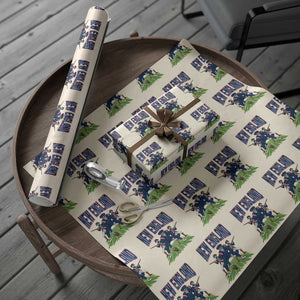NE Gothic Skeleton Wrapping Paper Roll Football Lover Gift TS12 Beige Print Your Wear
