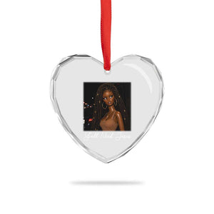 Need-Jesus Sarcastic Afro Doll Meme Funny Saying Christian Heart Crystal Glass Ornament Black Girl African Pride TS10 Print Your Wear