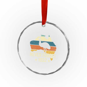 Never Forget 1932 Emu War Crystal Glass Ornament Funny Emu Lover Zookeeper TS10 Print Your Wear