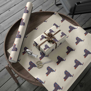 New York State Pride Graphic Wrapping Paper Roll Basketball Fan Gift