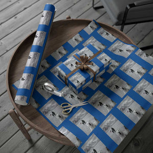 Nihilist Penguin Trump Hiking Mountains Wrapping Paper Roll Funny Polar Bear Selfie But Why TS14 Blue Print Your Wear