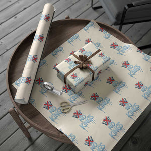 No Kings Abolish ICE Wrapping Paper Roll Anti Authoritarian Protest TS12 Beige Print Your Wear