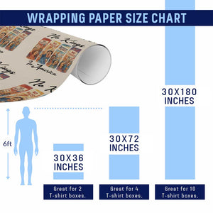 No Kings In America Wrapping Paper Roll American Anti Authoritarian Protest TS12 Print Your Wear