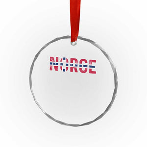 Norge Flag Norway Crystal Glass Ornament Norwegian Home Love Family TS14 Print Your Wear