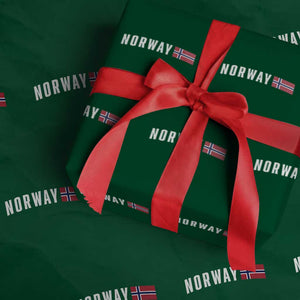 Norwegian Pride Flag Norway Great Gift Wrapping Paper Roll