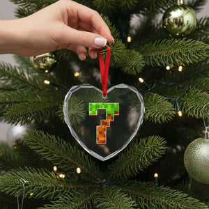 Number 7 Heart Crystal Glass Ornament Game Matching 67 Meme Costume 7th Birthday 7 Years TS10 Print Your Wear