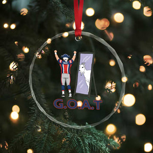 Number Ten Mirror Goat Crystal Glass Ornament Football Lover Gift TS12 Print Your Wear