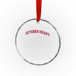 October Ready Crystal Glass Ornament Vintage Sports Philadelphia Playoff Baseball Fan TS10 Print Your Wear