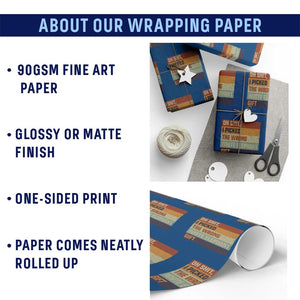 Oh Shit I Picked The Wrong White Elephant Gift Wrapping Paper Roll Funny Christmas Gift Exchange Game TS11 Print Your Wear