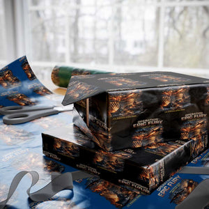 Operation Epic Fury Strike Mission 2026 Graphic Wrapping Paper Roll U.S. Strategic Strike Force Military Action TS02 Black Print Your Wear