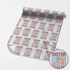 Oyster Club Wrapping Paper Roll Coastal Girls Trip Beach Vacation Gift TS14 Christmas Plaid Print Your Wear