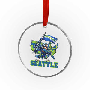 Pacific Northwest Football Pride Crystal Glass Ornament Seattle Fan TS12 Print Your Wear
