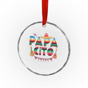 Papa Cito Crystal Glass Ornament Mexican Dad Latino Fathers Day Gift TS10 Print Your Wear