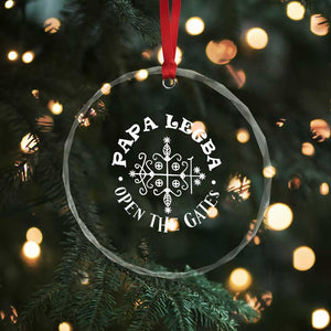 Papa Legba Crystal Glass Ornament Open The Gates Louisiana Voodoo Loa Veve TS11 Print Your Wear