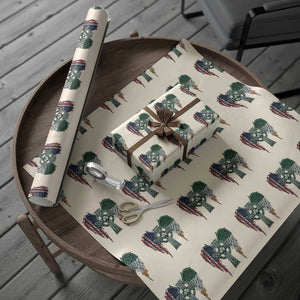 Patriotic Irish American Cross Wrapping Paper Roll St Patricks Day Religious Gift TS12 Beige Print Your Wear